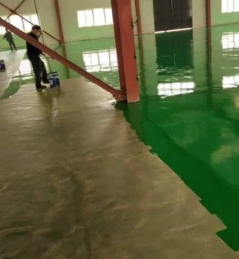北辰维修车间地坪漆